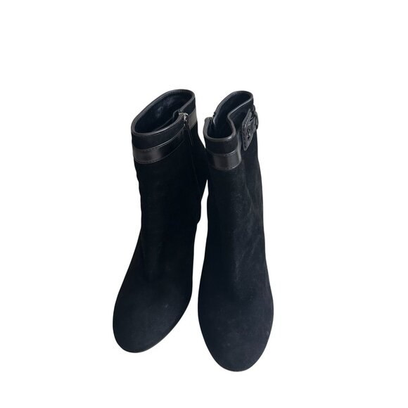 TOD'S Black Suede Buckle Driving Boots Size 10 / 40 - Picture 5 of 11